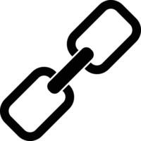 Link Line Icon vector
