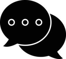 Message Line Icon vector