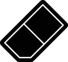 Eraser Line Icon vector
