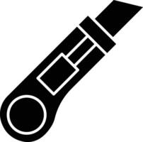 Cutter Line Icon vector