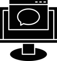 Pop Up Glyph Icon Design vector