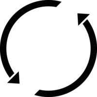 Syncing Line Icon vector