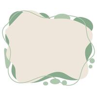 Minimalist Blob Text Box vector