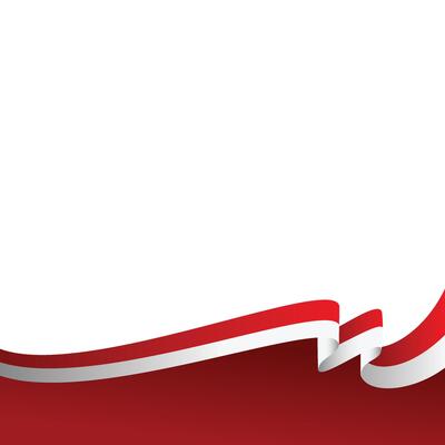 Indonesian Indepedence Day Flag Footer