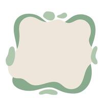 Minimalist Blob Text Box vector