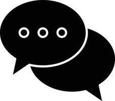 Conversation Line Icon vector