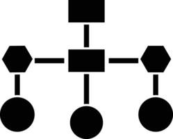 Structure Glyph Icon Design vector