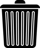 Trash Line Icon vector