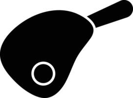 Lamb Glyph Icon Design vector