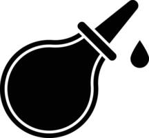 Enema Glyph Icon Design vector