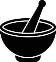Apothecary Glyph Icon Design vector