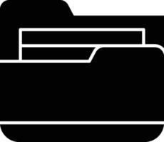 Folder Line Icon vector
