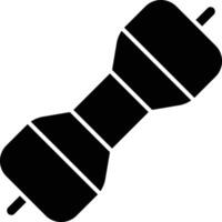 Resistor Glyph Icon Design vector