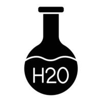 Ho Glyph Icon Design vector