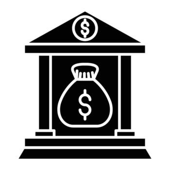 icono de línea de activos fijos vector