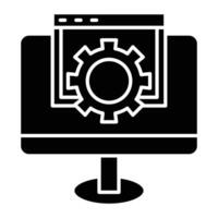 System Line Icon vector
