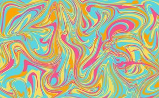 Abstract background with colorful waves. Trendy illustration in style color. vector