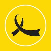 Ribbon abstract beautiful yellow background illustration design vector