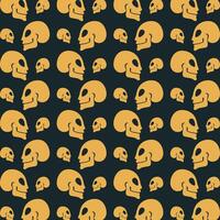 Gold head favored trendy multicolor repeating illustration design vector