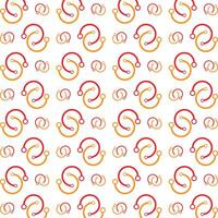 Circuit gifted trendy multicolor repeating illustration design vector