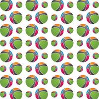 Basket ball skilled trendy multicolor repeating illustration design vector