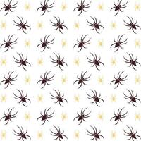 Spider skilled trendy multicolor repeating illustration design vector