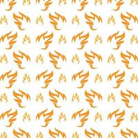 Flame adaptable trendy multicolor repeating illustration background design vector