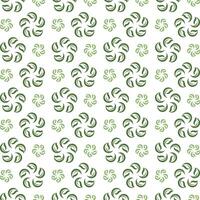 Circle leaf adaptable trendy multicolor repeating illustration background design vector