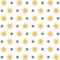 Star adaptable trendy multicolor repeating illustration background design vector