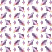 Sound waves sly trendy multicolor repeating pattern illustration background design vector