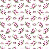 Floral athletic trendy multicolor repeating pattern illustration background design vector