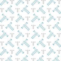 T letter athletic trendy multicolor repeating pattern illustration background design vector