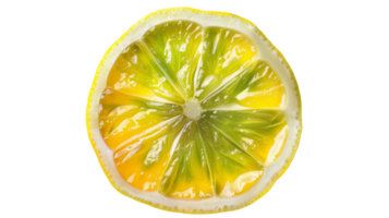A intricately cratered circular moon sculpted from melting butter on the transparent background, Format png