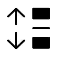 Spacing Icon Symbol Design Illustration vector