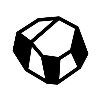 Stone Icon Symbol Design Illustration