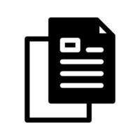 Papers Icon Symbol Design Illustration vector