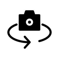 Switch Camera Icon Symbol Design Illustration vector