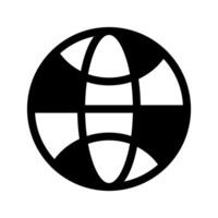 Earth Icon Symbol Design Illustration vector