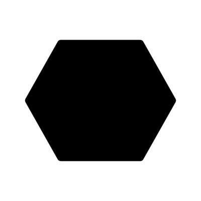 Hexagon Icon Symbol Design Illustration