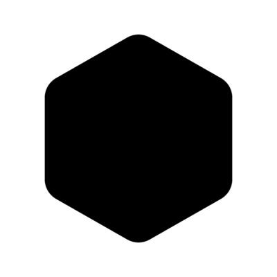 Hexagon Icon Symbol Design Illustration