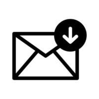 Inbox Icon Symbol Design Illustration vector