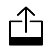 Upload Icon Symbol Design Illustration vector
