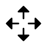 Move Icon Symbol Design Illustration vector