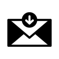 Inbox Icon Symbol Design Illustration vector
