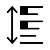 Sorting Icon Symbol Design Illustration vector