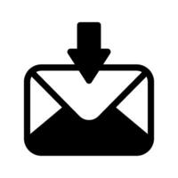 Inbox Icon Symbol Design Illustration vector