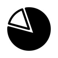 Pie Chart Icon Symbol Design Illustration vector