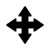 Move Icon Symbol Design Illustration vector