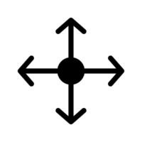 Move Icon Symbol Design Illustration vector