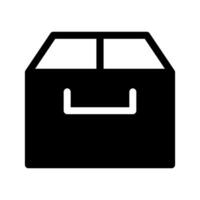 Box Icon Symbol Design Illustration vector